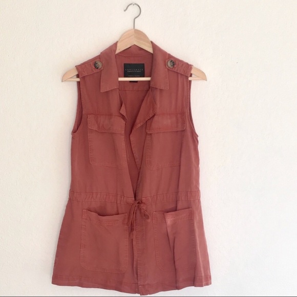 Sanctuary Jackets & Blazers - Anthropologie Pink Sanctuary Vest